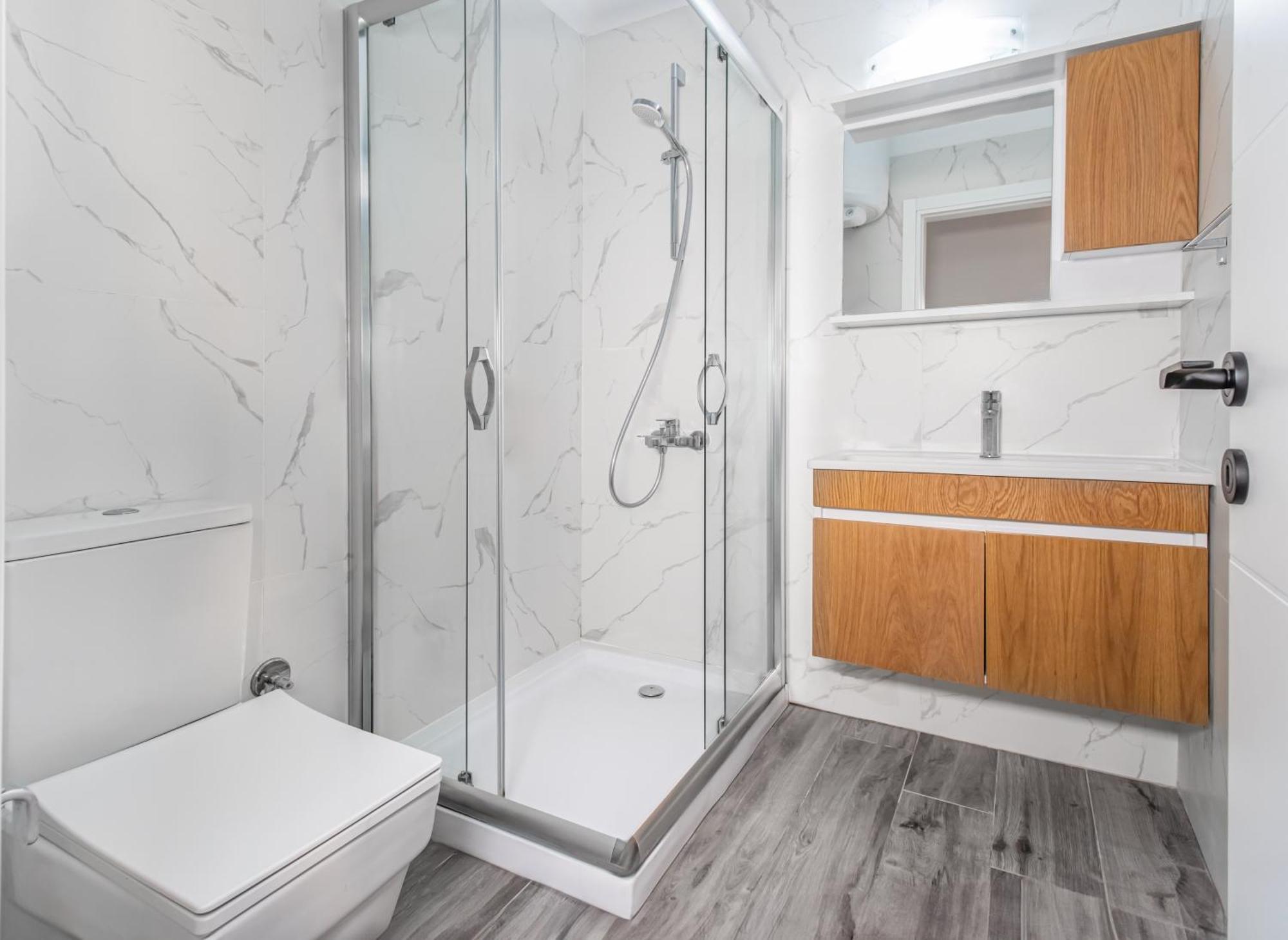 Caesar Blue Seaside Luxury Apartments Gastria Exterior foto