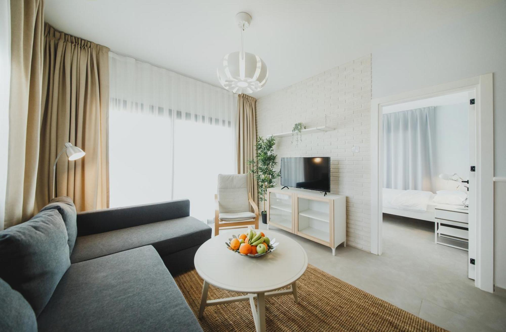 Caesar Blue Seaside Luxury Apartments Gastria Exterior foto