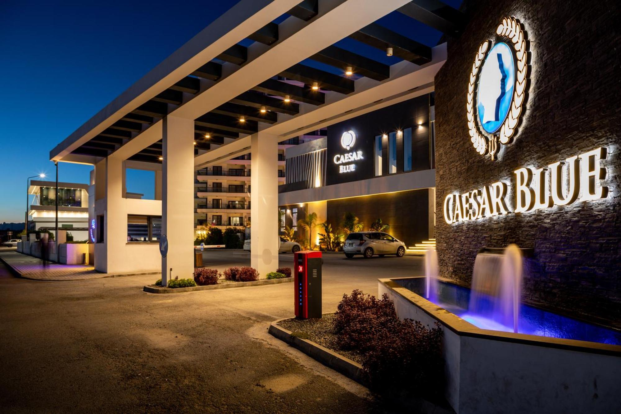 Caesar Blue Seaside Luxury Apartments Gastria Exterior foto